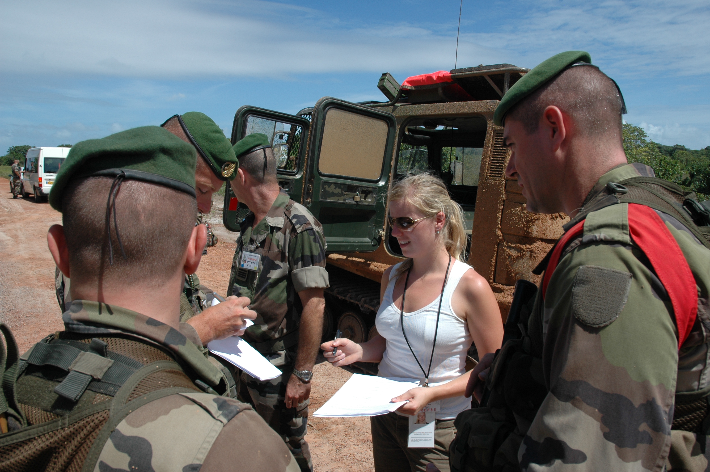 Shooting with the French Foreign Legion for Nat Geo